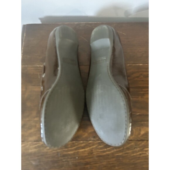 Sperry Topsider Patent Leather Brown Boat Shoes Loafers Women’s Size 7 Slip On - Picture 4 of 6